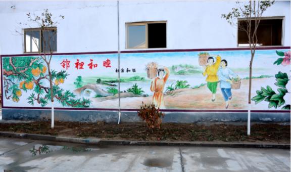 安龙乡镇文化墙 乡风文明焕发新活力